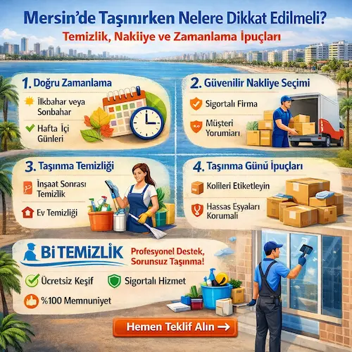 Mersin’de Taşınırken Nelere Dikkat Edilmeli?