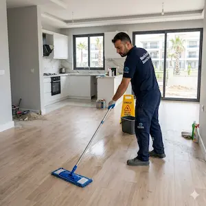 Mersin inşaat sonrası temizlik Akdeniz Mezitli zemin temizliği