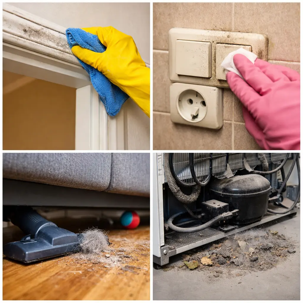 Temizlik Yaparken En Çok Atlanan 7 Yer